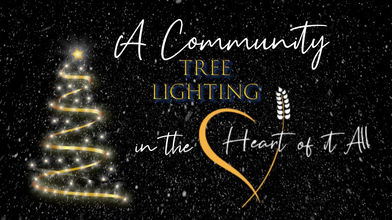 A Community Tree Lighting in the Heart of it All