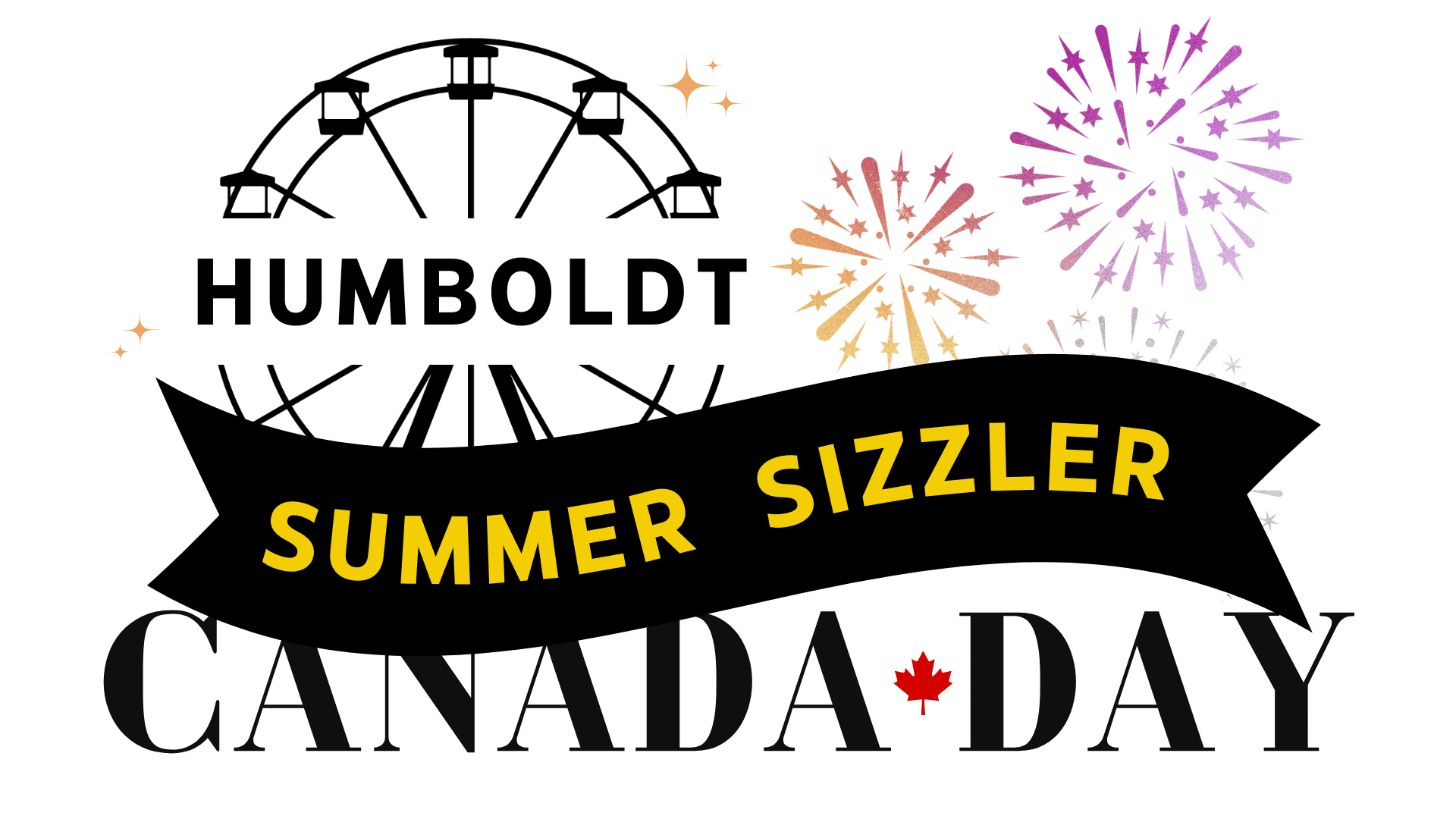 Sizzler Canada Day - Logo - white background