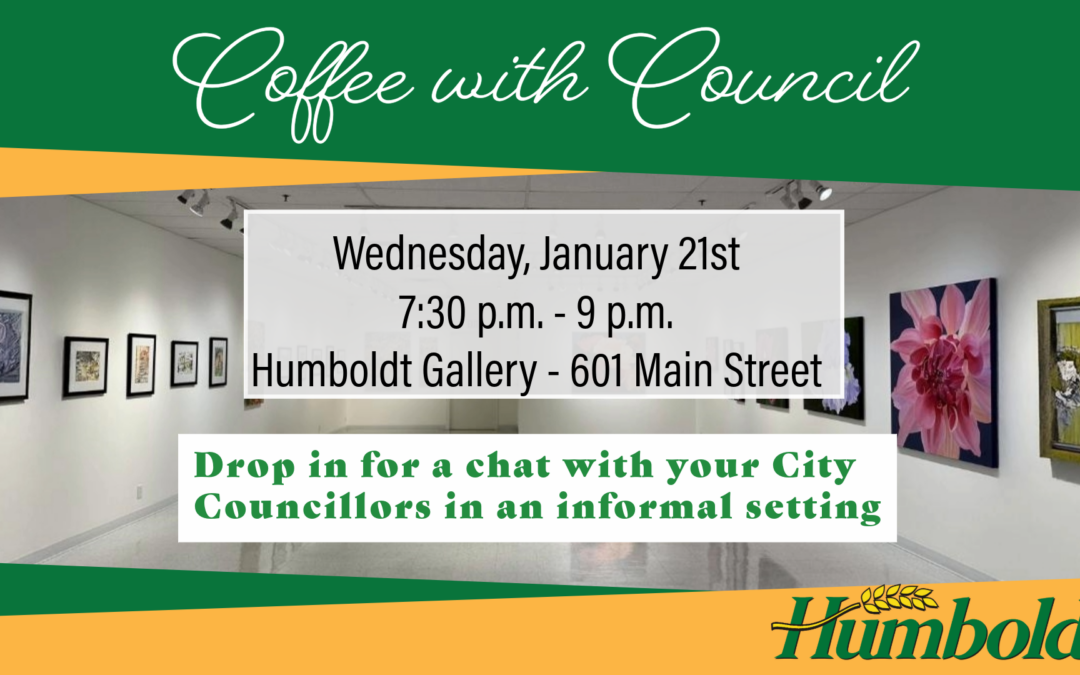 City of Humboldt hosting Coffee with Council on January 21
